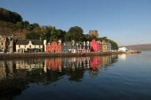 View of Tobermory from the water.