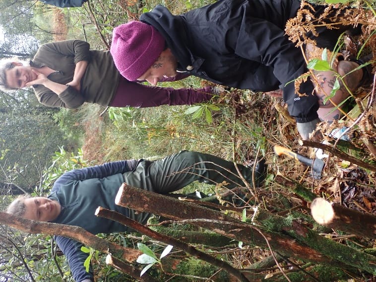 A group of people in the woods
AI-generated content may be incorrect.