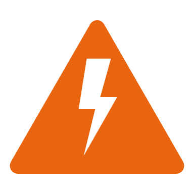 High voltage with solid fill